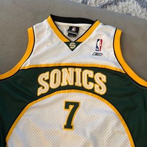 Rasheed Lewis Seattle SuperSonics Jersey
